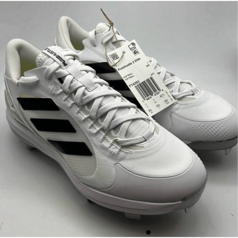 adidas Pure Hustle 2 Elite Metal Softball Cleats FY4393 Women's 8.5 NWT